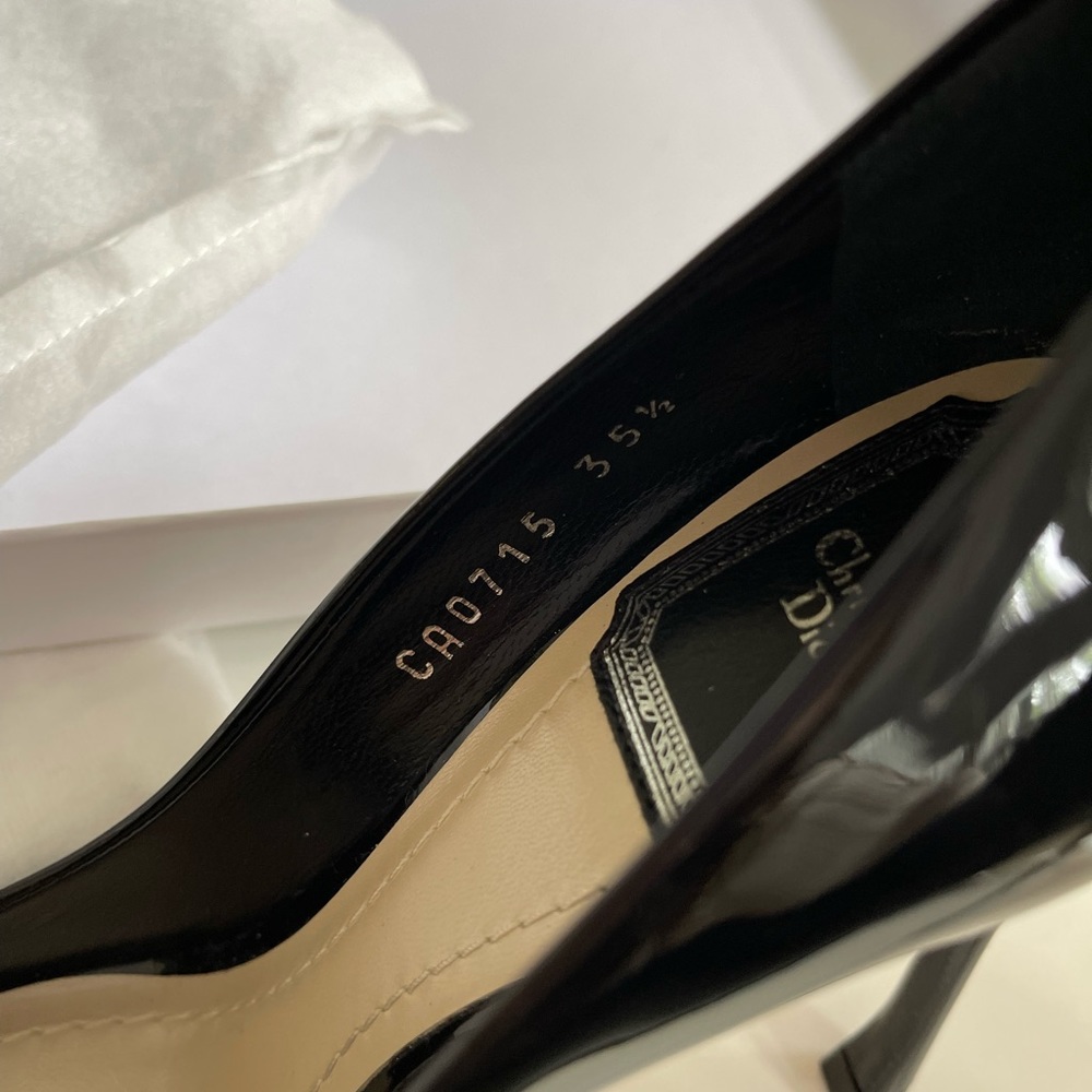 Christian Dior Pump Heels Black Women’s size 6 - Picture 11 of 13